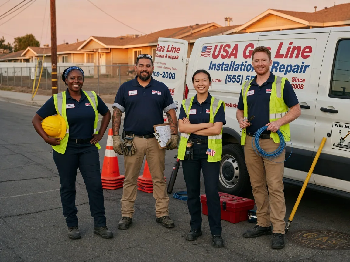 Gas Line Installation company in Pearl City, IL